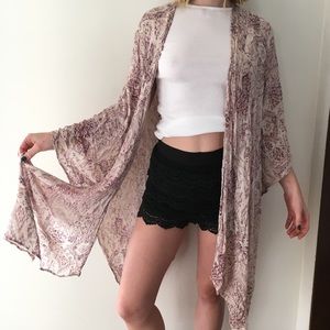 Printed Kimono